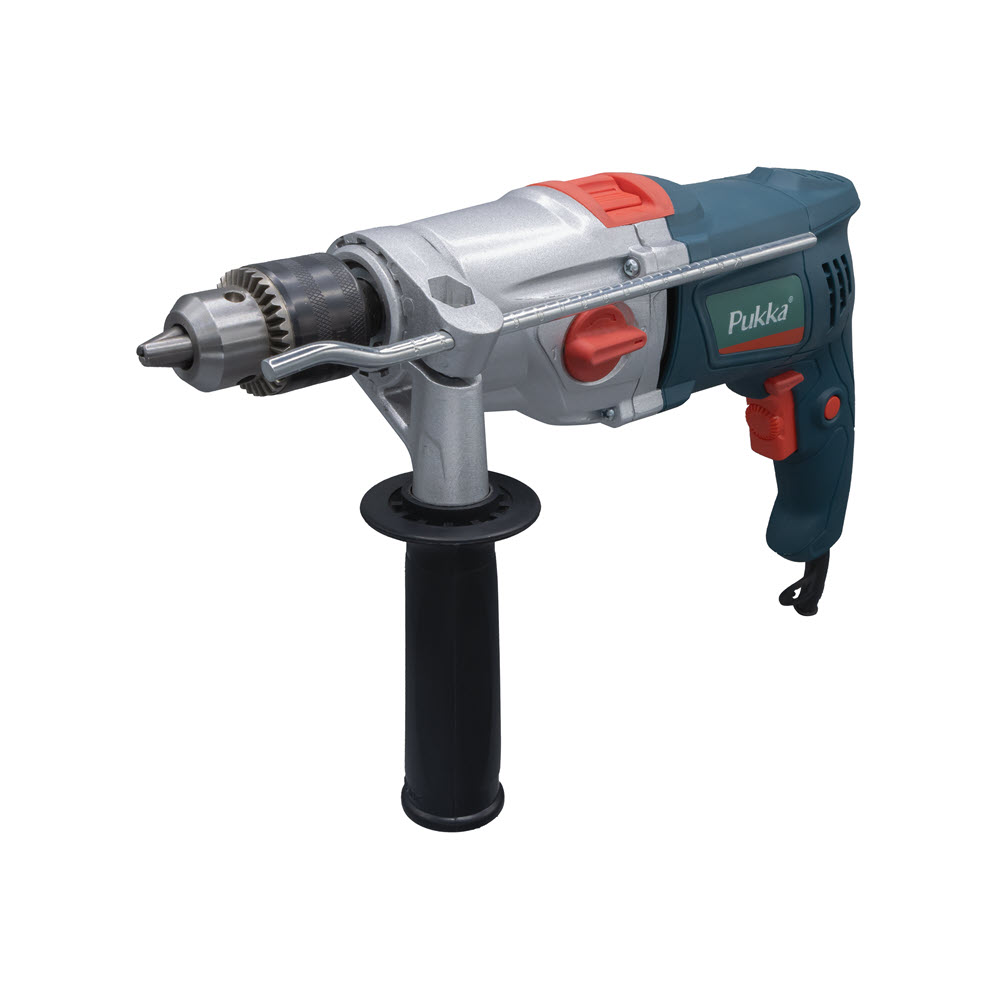2-speed impact drill with dimmer gearbox D13221 - Image 4
